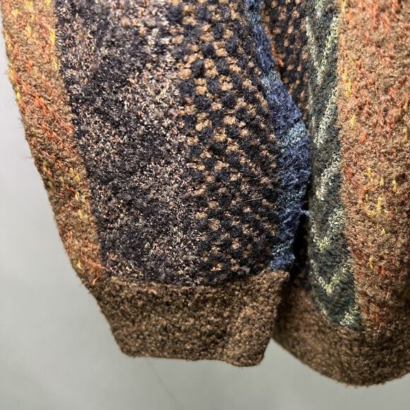 Gabriella Frattini Setball Full Zip Wool Blend Sweater Mens Size 52 Large Italy - Picture 5 of 9